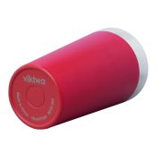 Copo Térmico Personalizado Para Brinde Dream Sem Tampa Inox Duplo Vácuo Vermelho 473ml Viktwa